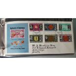 Vintage Retro Collection of First Day Covers Bailiwick of Guernsey 40 FDC's In Folder c1970's