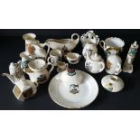Antique Vintage Collection of At Least 20 Crested Ware Items Assorted Backstamps & Crests.