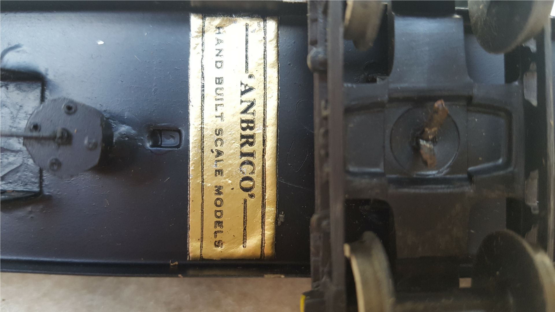 Vintage Model Metal Trains Carriages Anbrico 00 Gauge In Original Boxes - Image 3 of 3