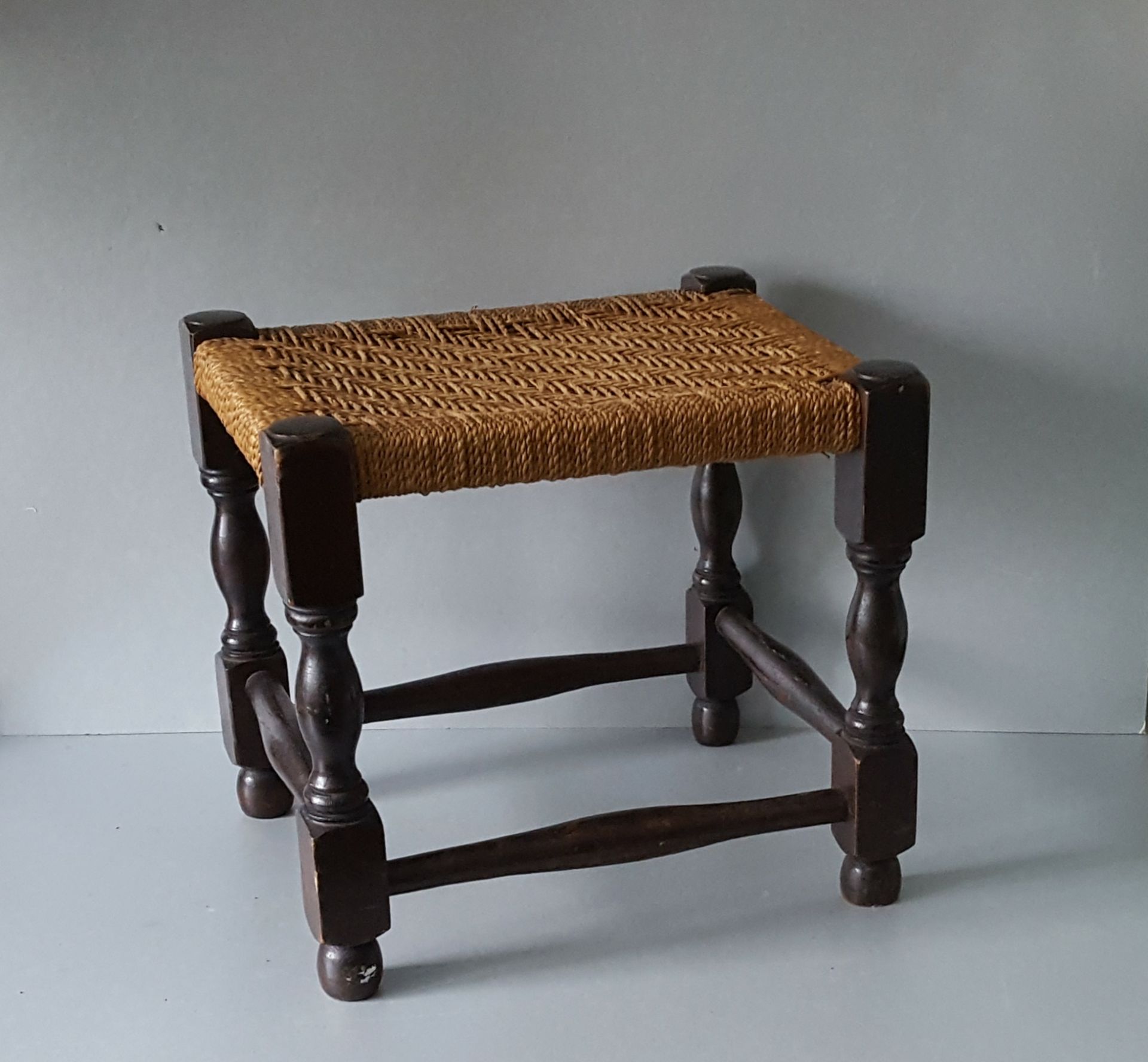 Vintage Retro 2 x Stools & a Sewing Basket