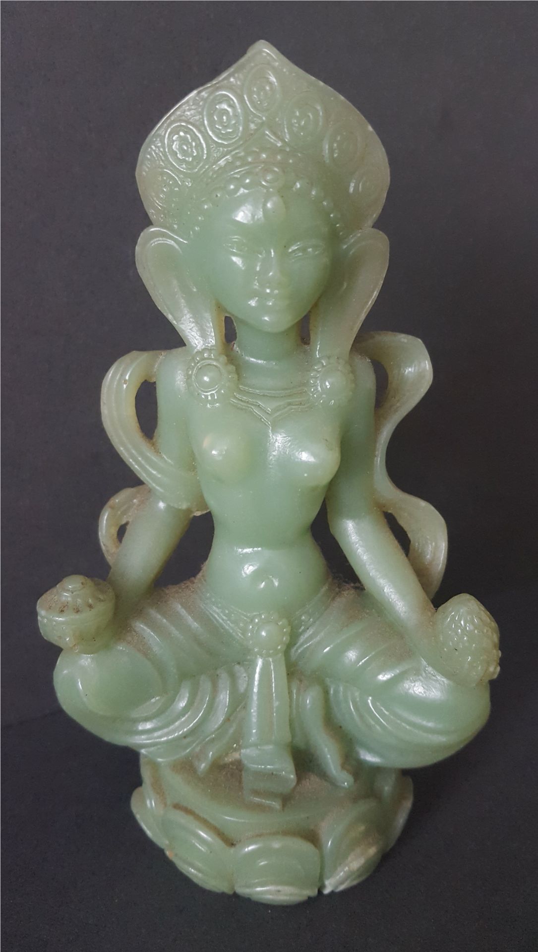 Vintage Retro Buddha Buddhavista Figure