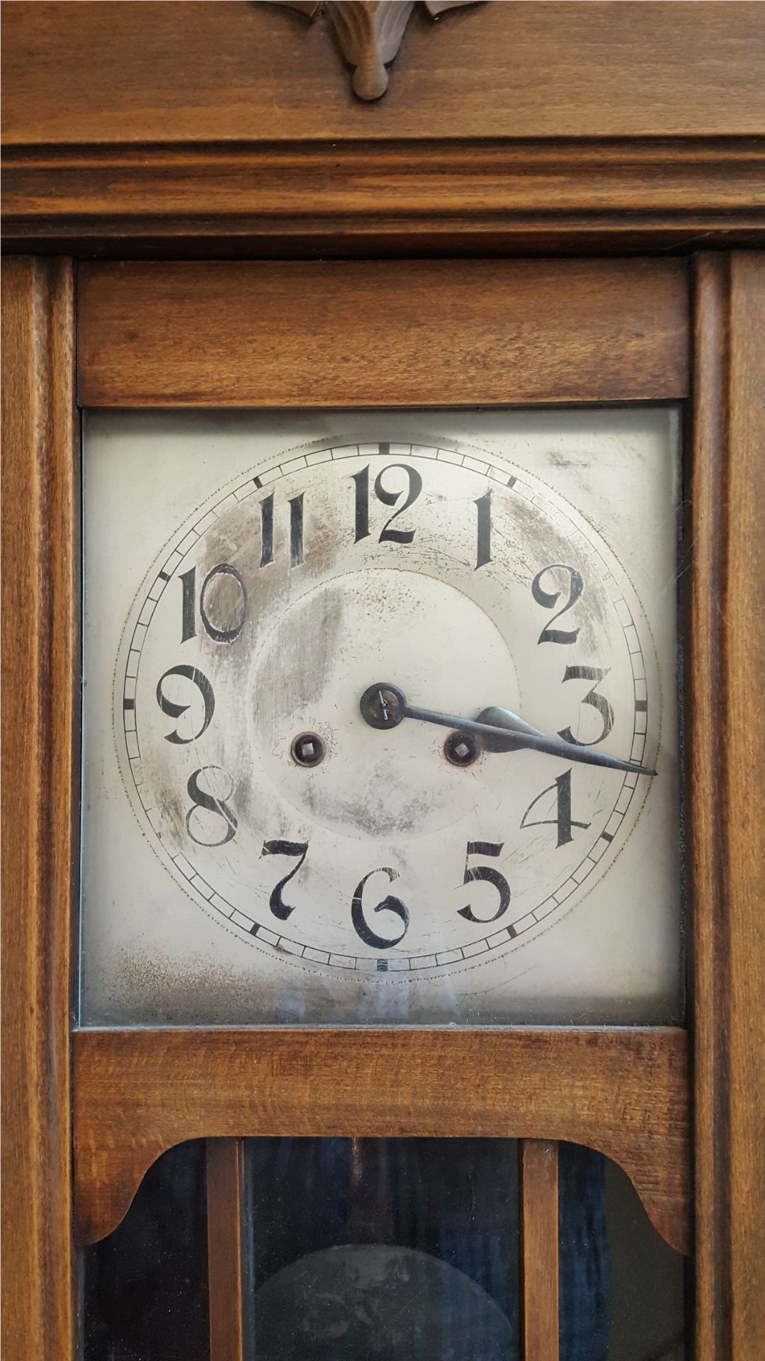 Antique Vintage Wall Clock With Possible Russian Connection - Bild 2 aus 7