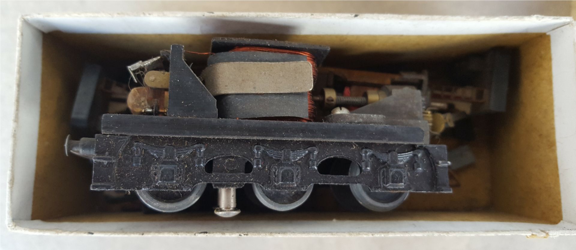 Vintage Box of Model Train Items 00 & 0 Gauge - Bild 4 aus 8