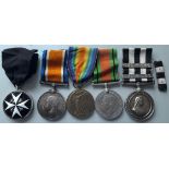 Antique WWI Military Medals WWII Military Medal St Johns Medals Plus Their Miniatures