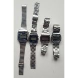 Vintage Retro Parcel of 4 Collectable Stainless Steel Watches