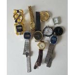 Vintage Retro Parcel of 10 Assorted Wrist Watches NO RESERVE