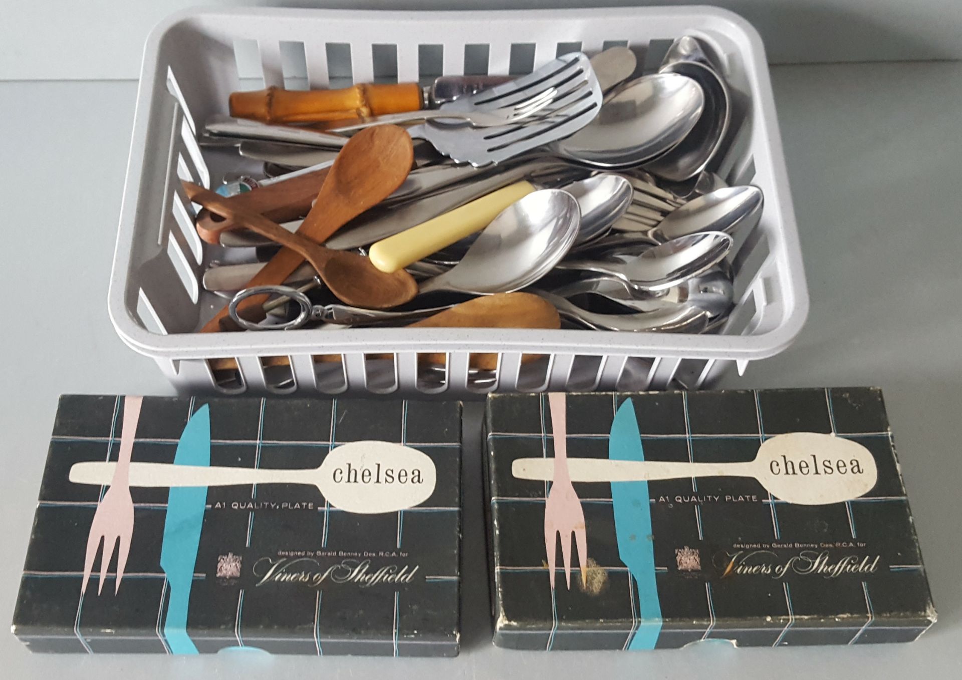 Antique Vintage & Retro Plated Flatware. Includes Boxed Sets.