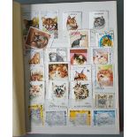 Vintage Retro Stamp Album 300 Plus Stamps Mixed Themes