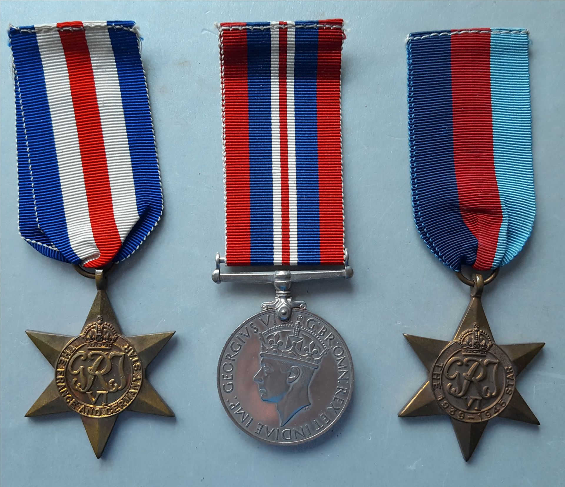Antique WWII Military Medals Naval - Image 2 of 4