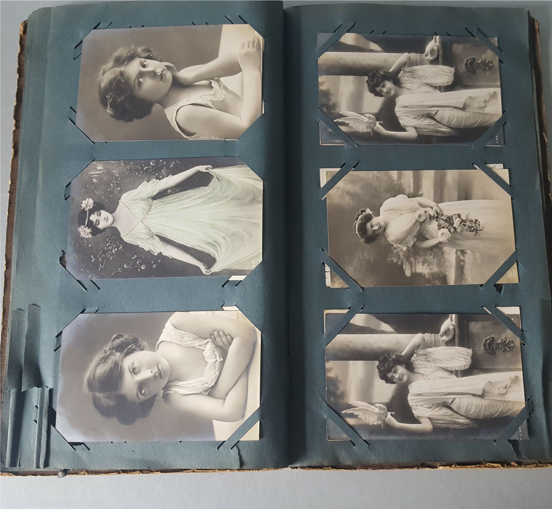 Antique Vintage Postcard Album Over 90 Plus Postcards c1905 - Image 5 of 5