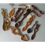 Vintage Retro Collection of Love Spoons & Other Spoons NO RESERVE