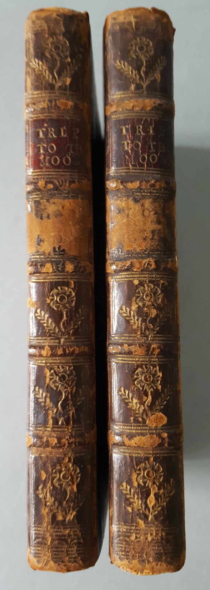 Antique Books A Trip To The Moon Vol I & Vol II Sir Humphrey Lunatic, 1765 - Image 2 of 3