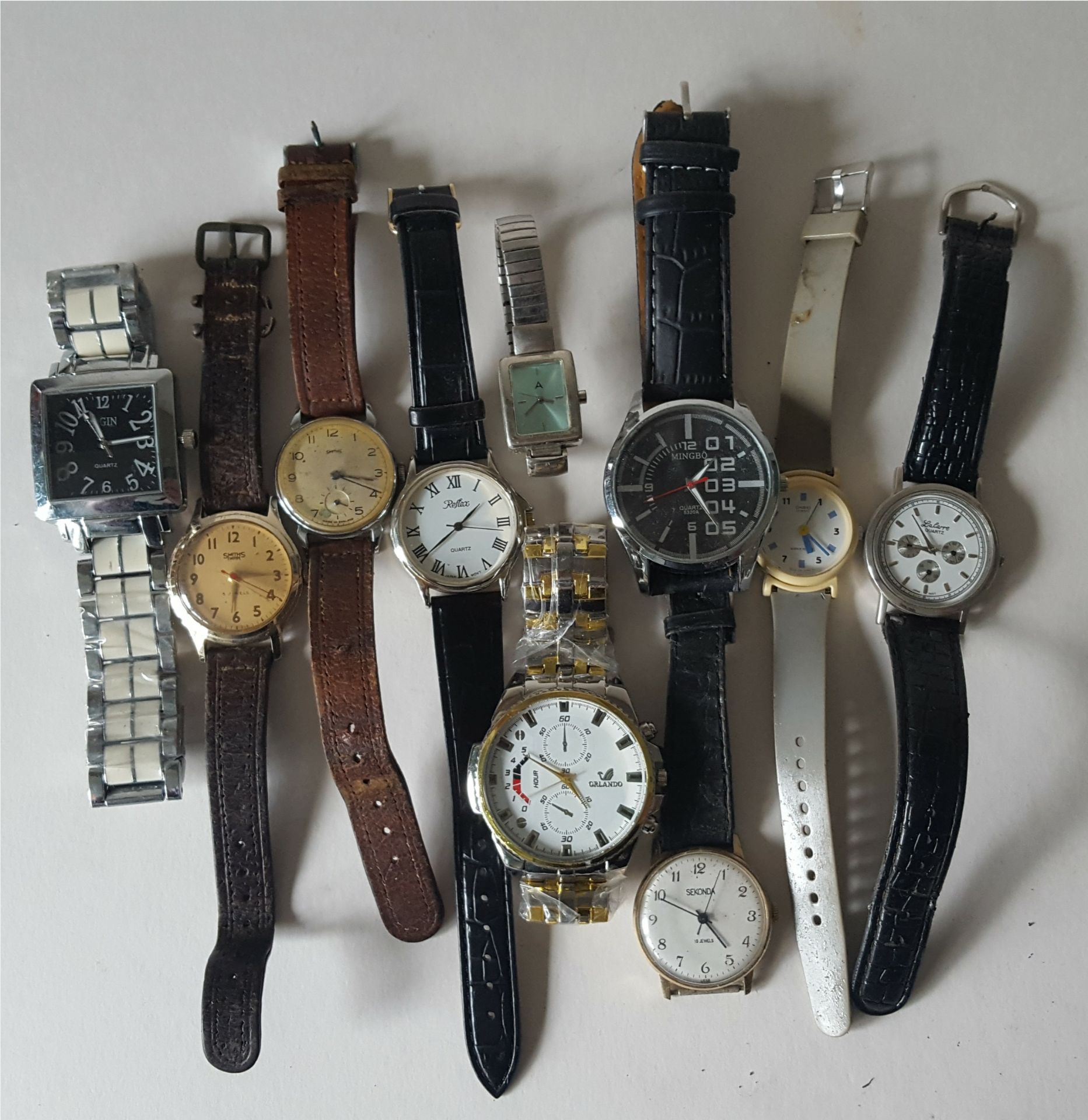 Vintage Retro Parcel of 10 Assorted Wrist Watches NO RESERVE