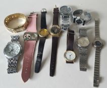 Vintage Retro Parcel of 10 Assorted Wrist Watches NO RESERVE