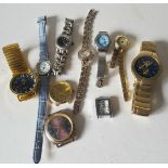 Vintage Retro Parcel of 10 Assorted Wrist Watches NO RESERVE