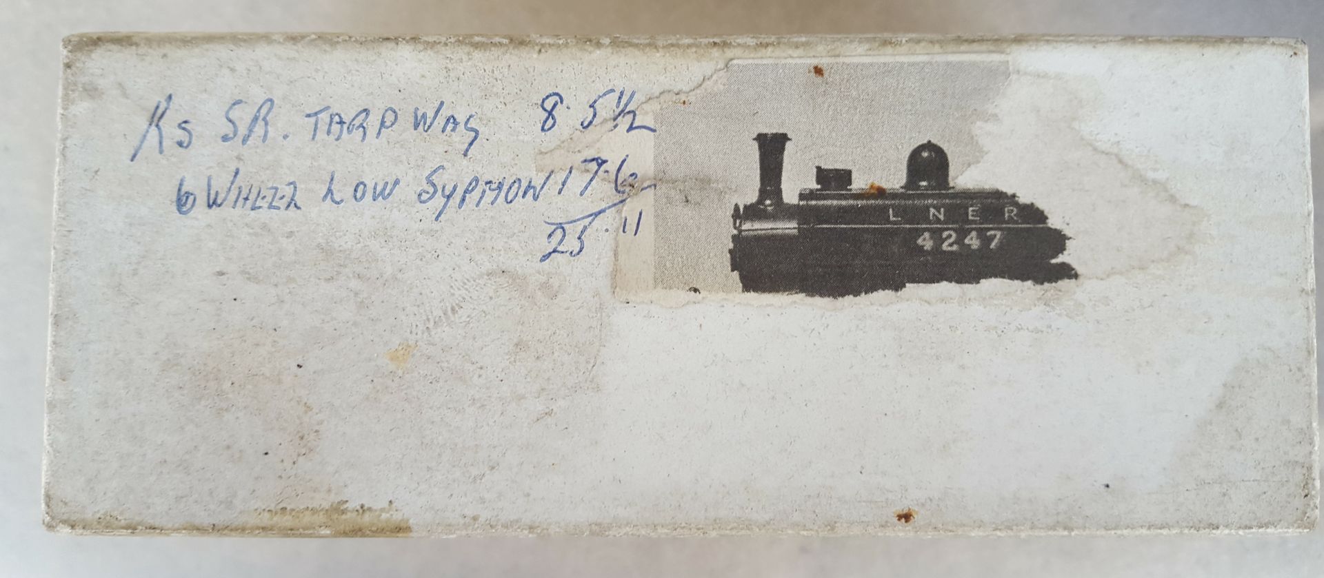 Vintage Box of Model Train Items 00 & 0 Gauge - Bild 2 aus 8