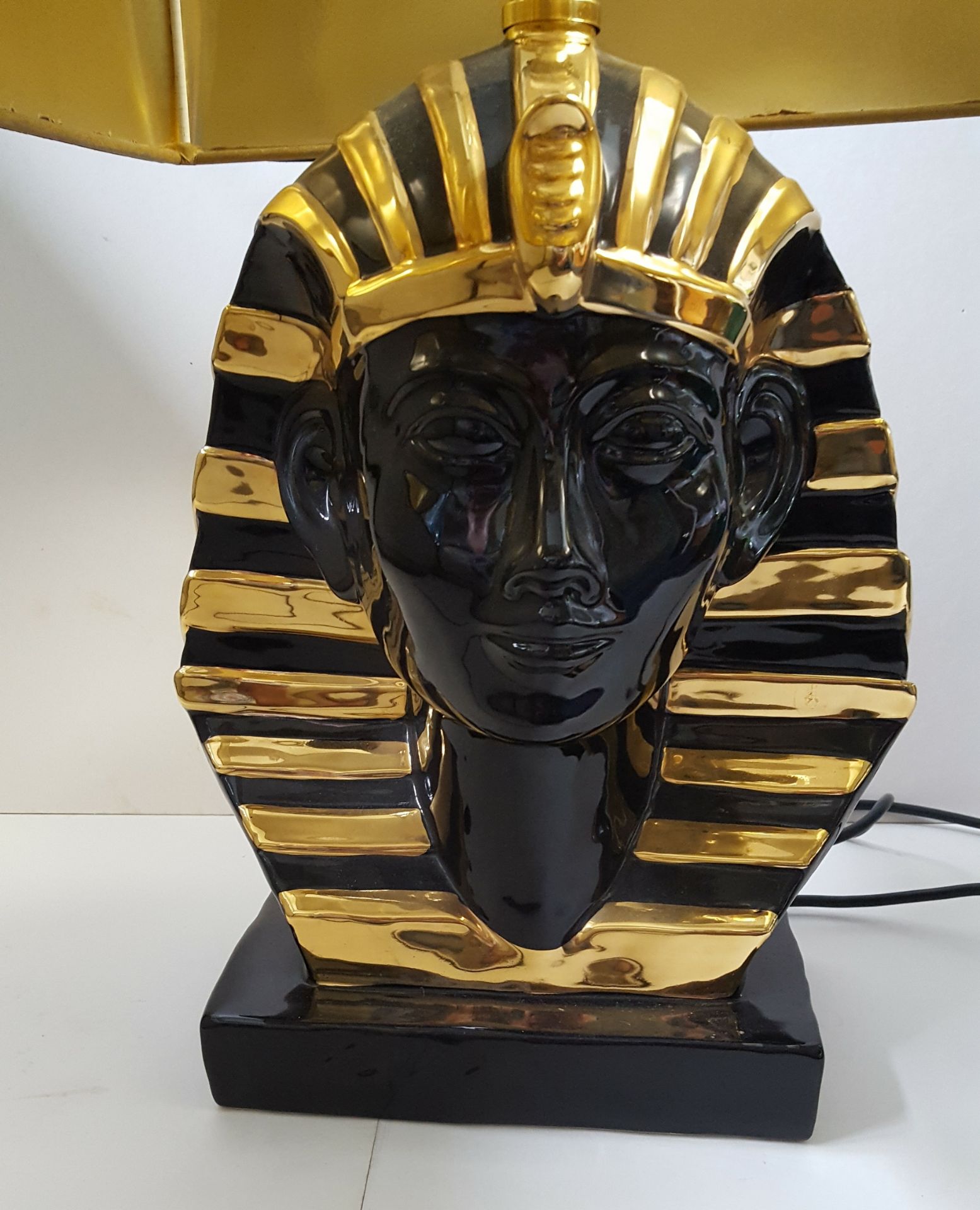 Vintage Retro Egyptian Pharaoh Lamp NO RESERVE