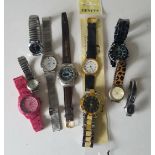 Vintage Retro Parcel of 10 Assorted Wrist Watches NO RESERVE