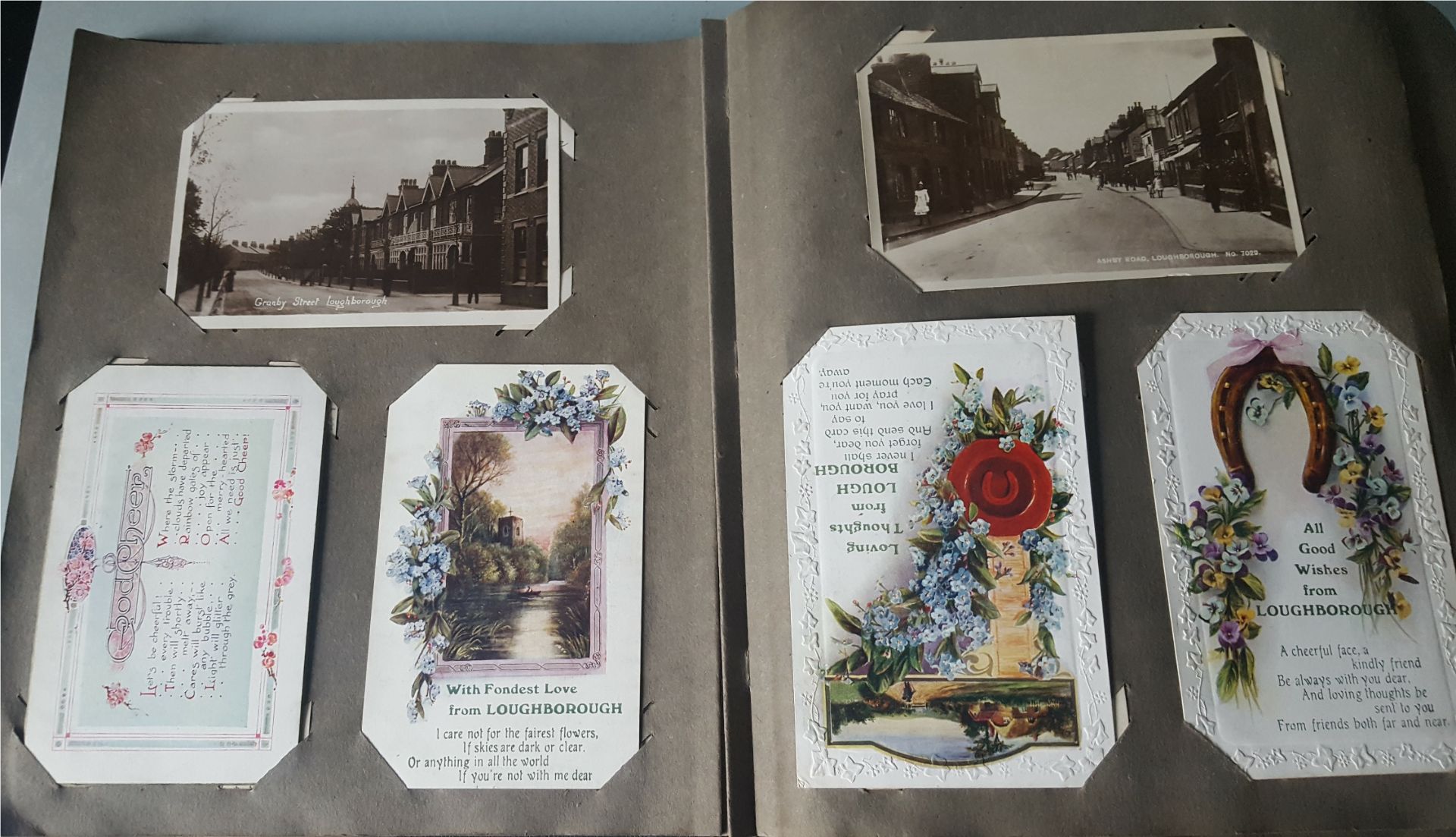 An Incredible, Antique Vintage Postcard Album Over 400 Postcards - Bild 4 aus 13
