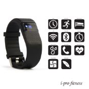 10x Fitness Tracker i-pro fitness, Bluetooth 4.0 Sports Smart Bracelet, Heart Rate Monitor