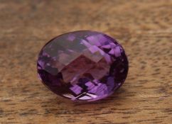5.62 Ct Igi Certified Amethyst -Without Reserve