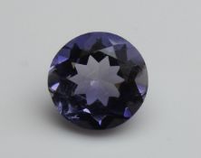 1.89 Ct Igi Certified Iolite - Without Reserve