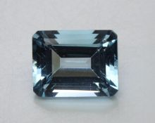 4.13 Ct Igi Certified Blue Topaz - Without Reserve