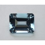 4.13 Ct Igi Certified Blue Topaz - Without Reserve