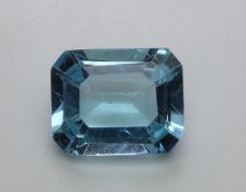 3.77 Ct Igi Certified Blue Topaz - Without Reserve