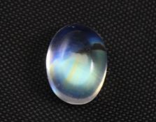 1.29 Ct Igi Certified Rainbow Moonstone - Without Reserve