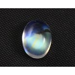 1.29 Ct Igi Certified Rainbow Moonstone - Without Reserve