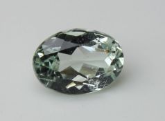 1.76 Ct Igi Certified Green Beryl - Without Reserve