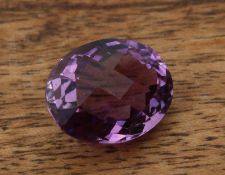 5.86 Ct Igi Certified Amethyst -Without Reserve