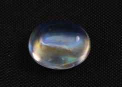 3.09ct Igi Certified Rainbow Moonstone - Without Reserve