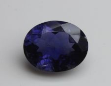 2.50 Ct Igi Certified Iolite - Without Reserve