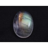 4.14 Ct Igi Certified Rainbow Moonstone - Without Reserve