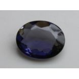 1.84 Ct Igi Certified Iolite - Without Reserve