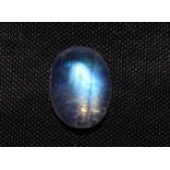 2.04 Ct Igi Certified Rainbow Moonstone - Without Reserve