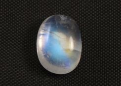 2.02 Ct Igi Certified Rainbow Moonstone - Without Reserve
