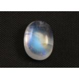 2.02 Ct Igi Certified Rainbow Moonstone - Without Reserve