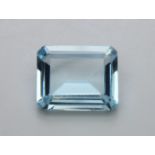 3.21 Ct Igi Certified Blue Topaz - Without Reserve