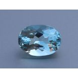 1.02 Ct Igi Certified Aquamarine - Without Reserve