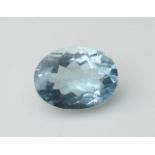 1.19 Ct Igi Certified Aquamarine - Without Reserve