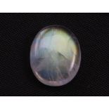 3.31 Ct Igi Certified Rainbow Moonstone - Without Reserve