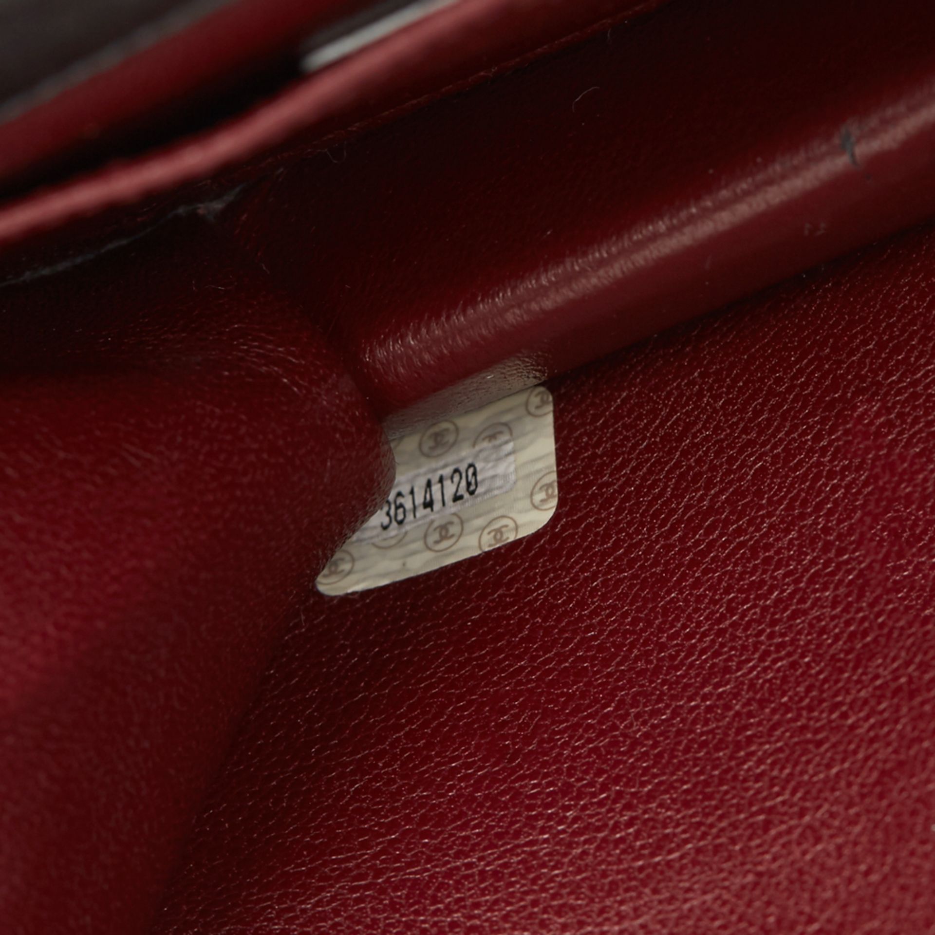 Black Quilted Lambskin Vintage Mini Flap Bag - Image 12 of 13