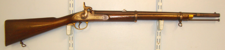 VERY RARE, 1856 Dated British 1853 Pattern Enfield Tower .577 Calibre 2 Band Percussion Artillery