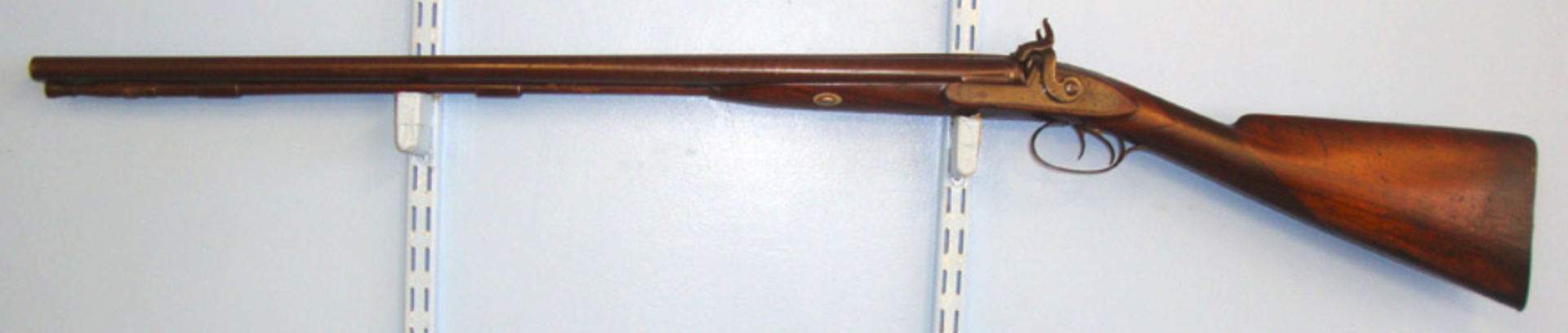 QUALITY, C1860 Victorian English 15 Bore Double Barrel Muzzle Loading Percussion Hammer Shotgun. - Bild 3 aus 3