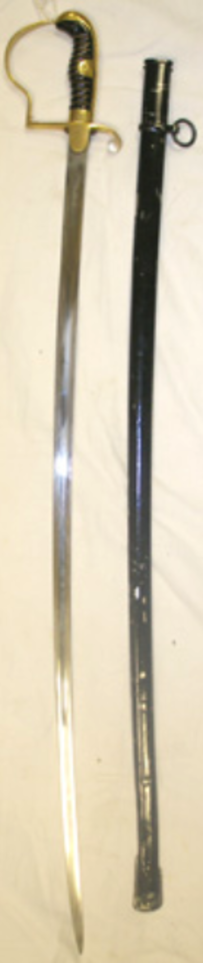 German Army NCO’s sword & scabbard - Image 2 of 3