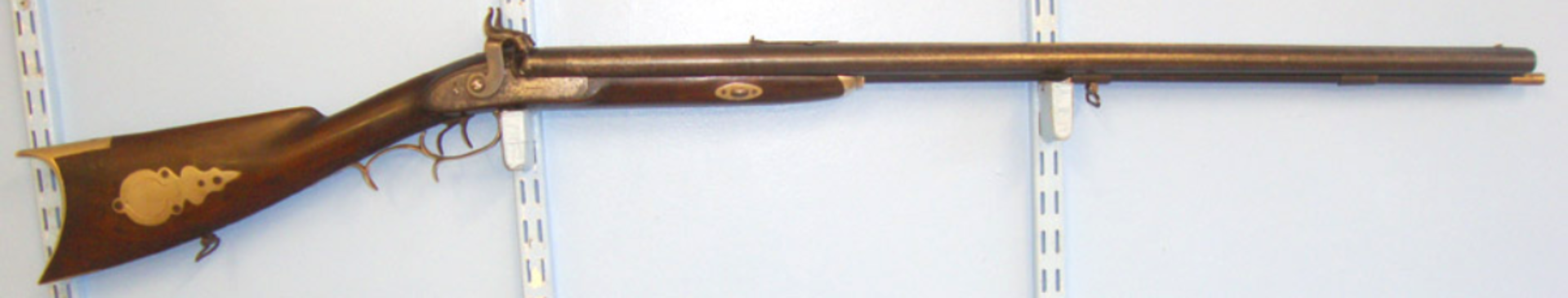 QUALITY American Civil War Era Double Barrelled .44” Patched Ball Calibre Kentucky Plains Rifle