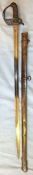 Victorian, British Pattern 1827 Officer's Sword With Etched Blade To The North York Militia